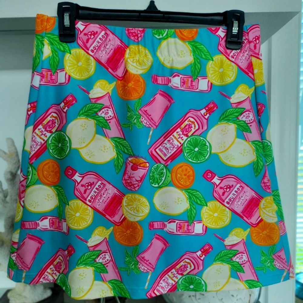 Kaeli Smith skort, fun print, size small